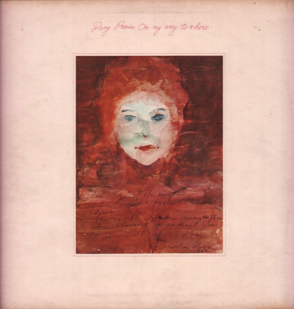 Dory Previn - On My Way To Where - Lp