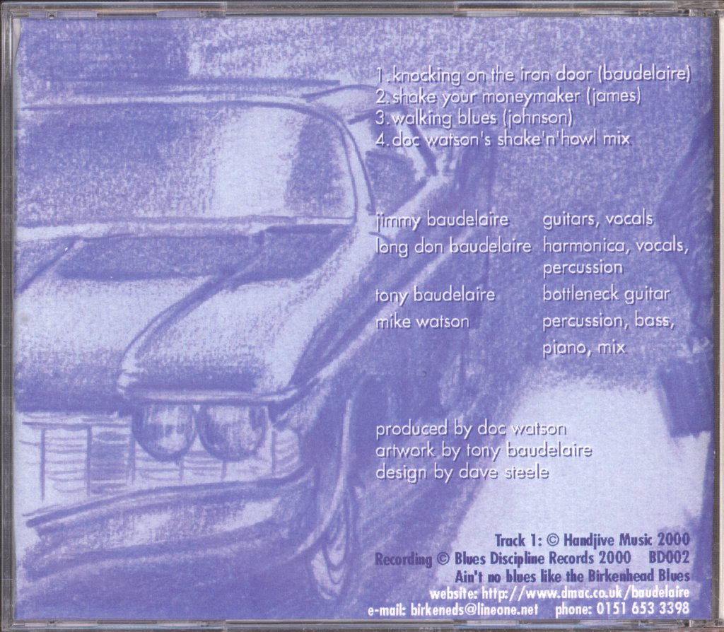Baudelaire Brothers - Knocking On The Iron Door - Cdr