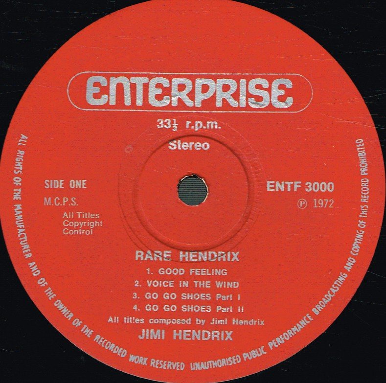 Jimi Hendrix - Rare Hendrix - Lp