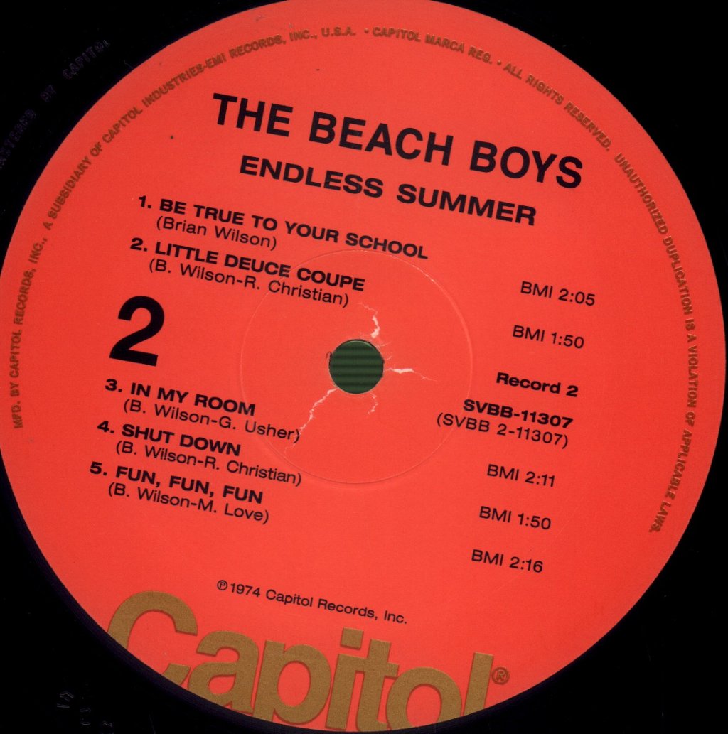Beach Boys - Endless Summer - Double Lp