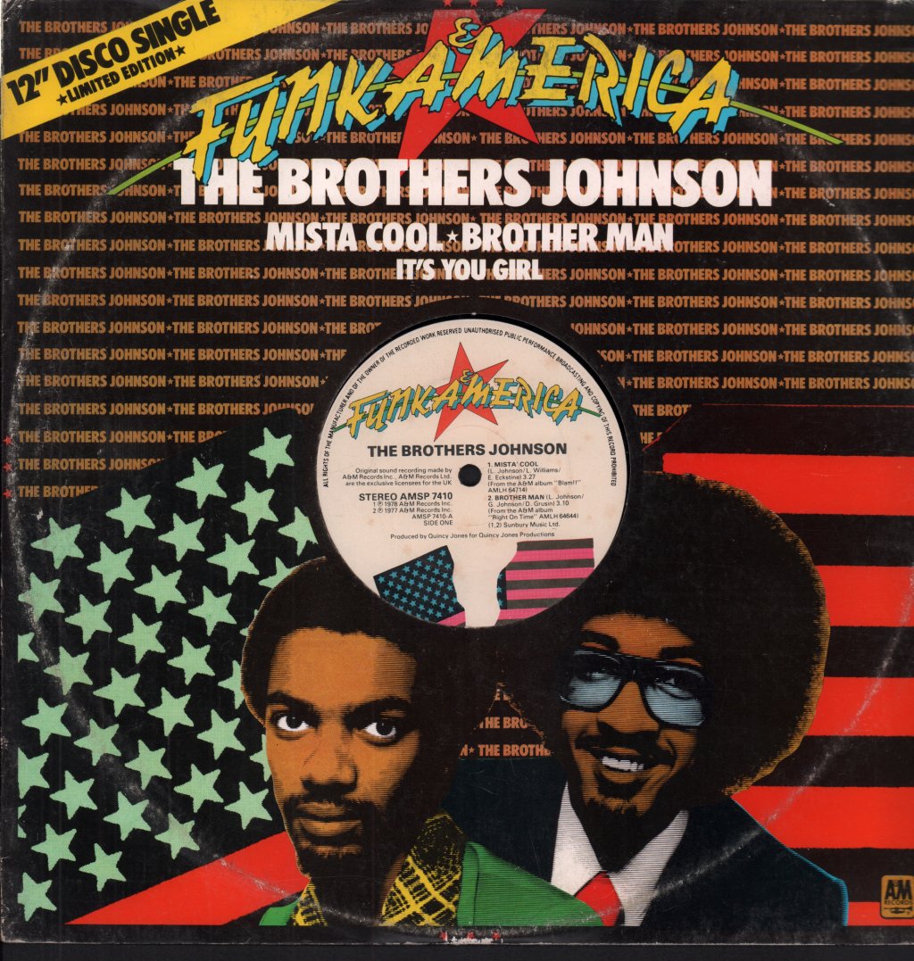 Brothers Johnson - Mista Cool - 12 Inch
