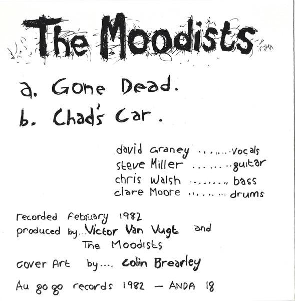 Moodists - Gone Dead - 7 Inch