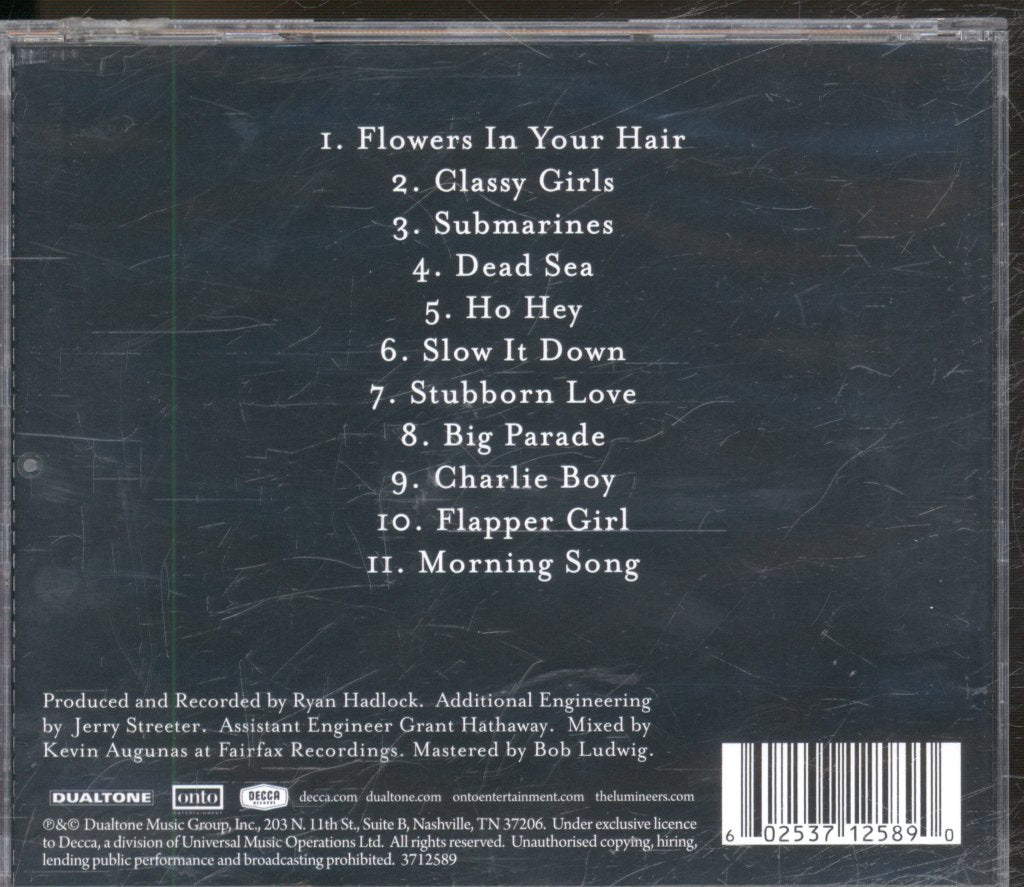 Lumineers - Lumineers - Cd