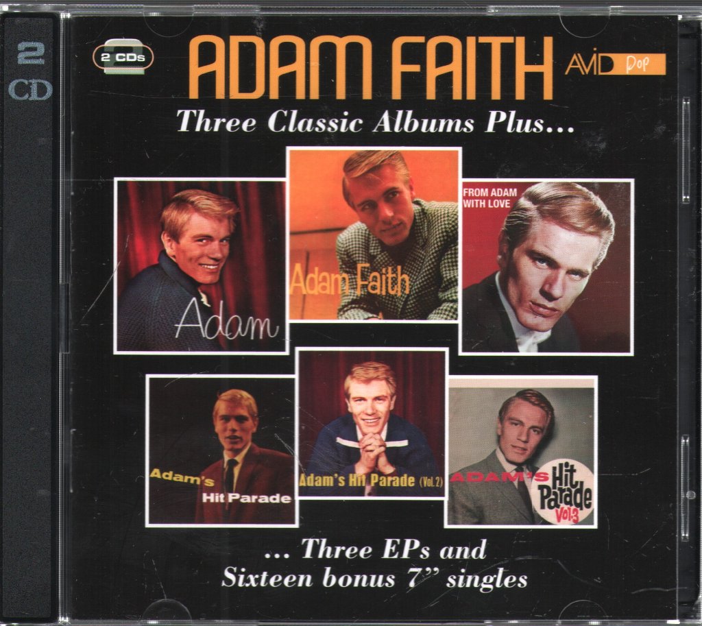 Adam Faith - Three Classic Albums Plus... - Double Cd