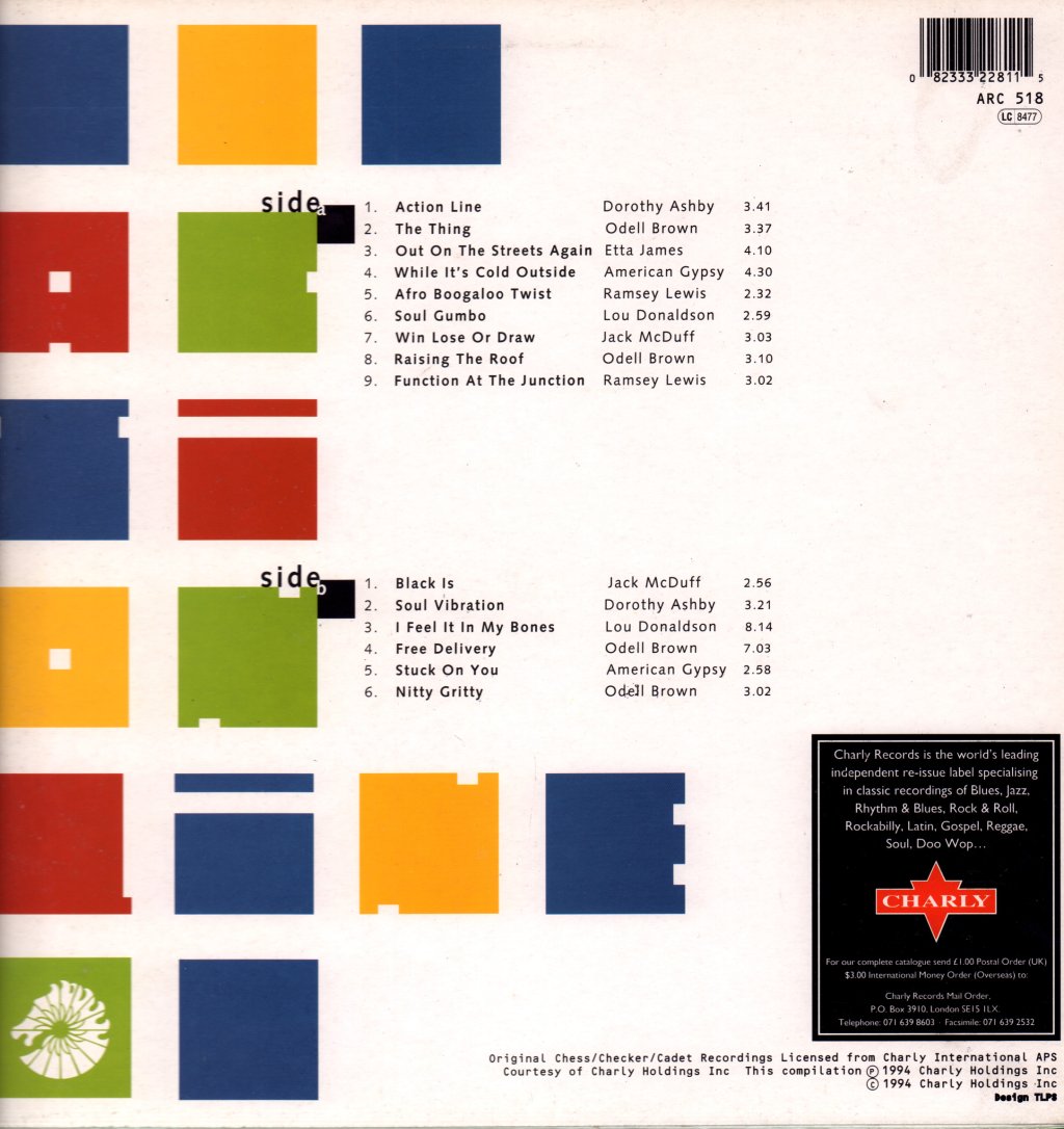 Various Artists - Action Line - Argo/Cadet Grooves - Lp