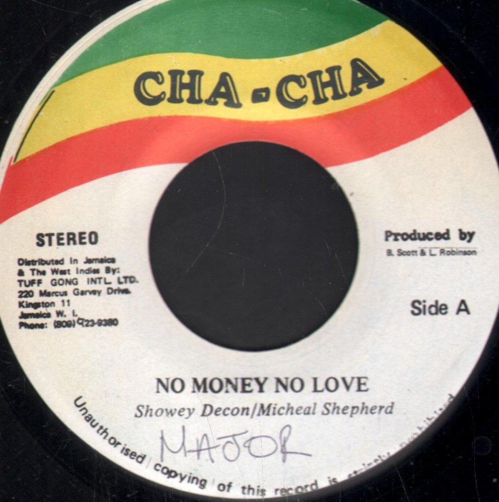 Showey Decon / Michael Shepherd - No Money No Love - 7 Inch