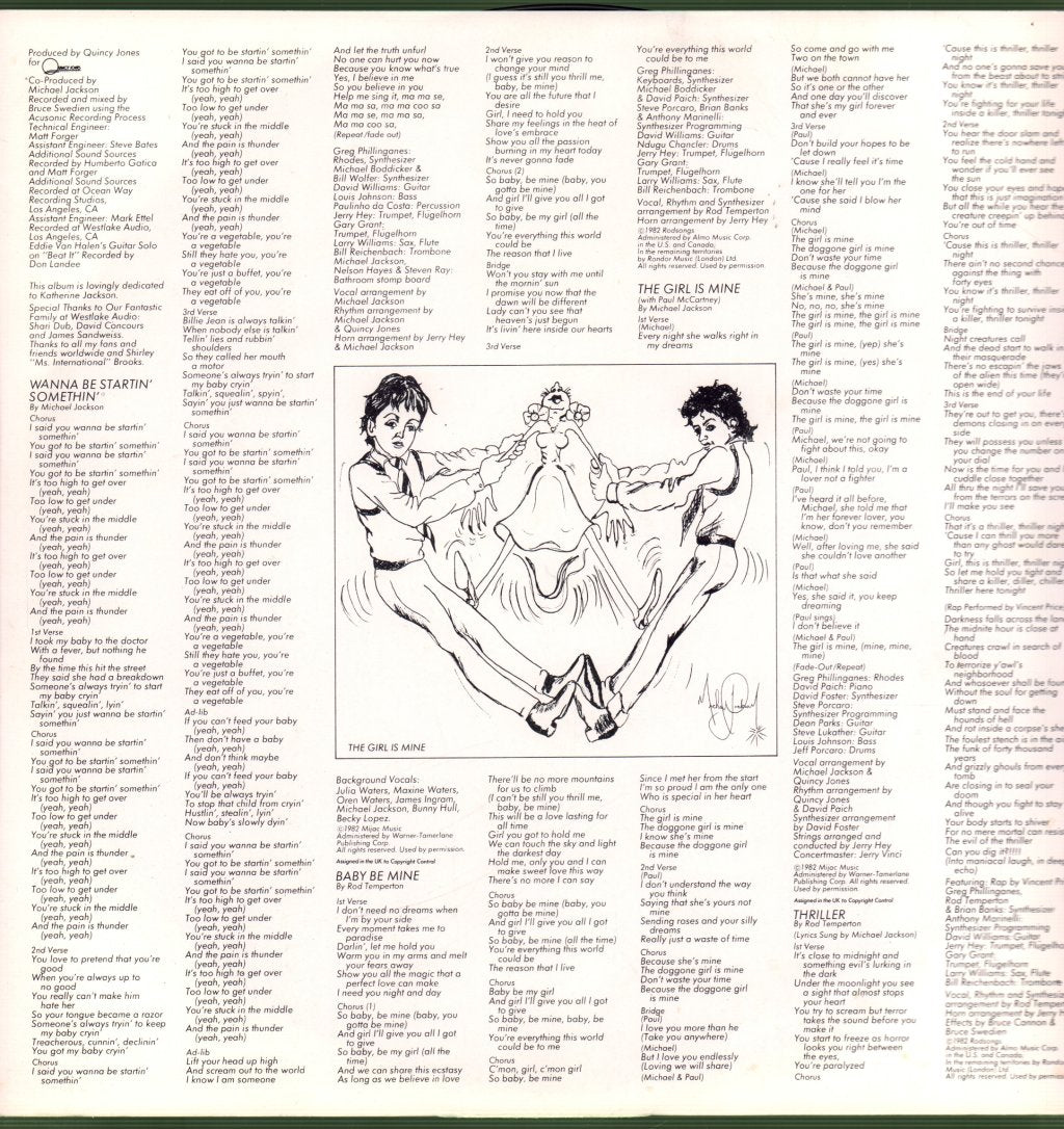 Michael Jackson - Thriller - Lp
