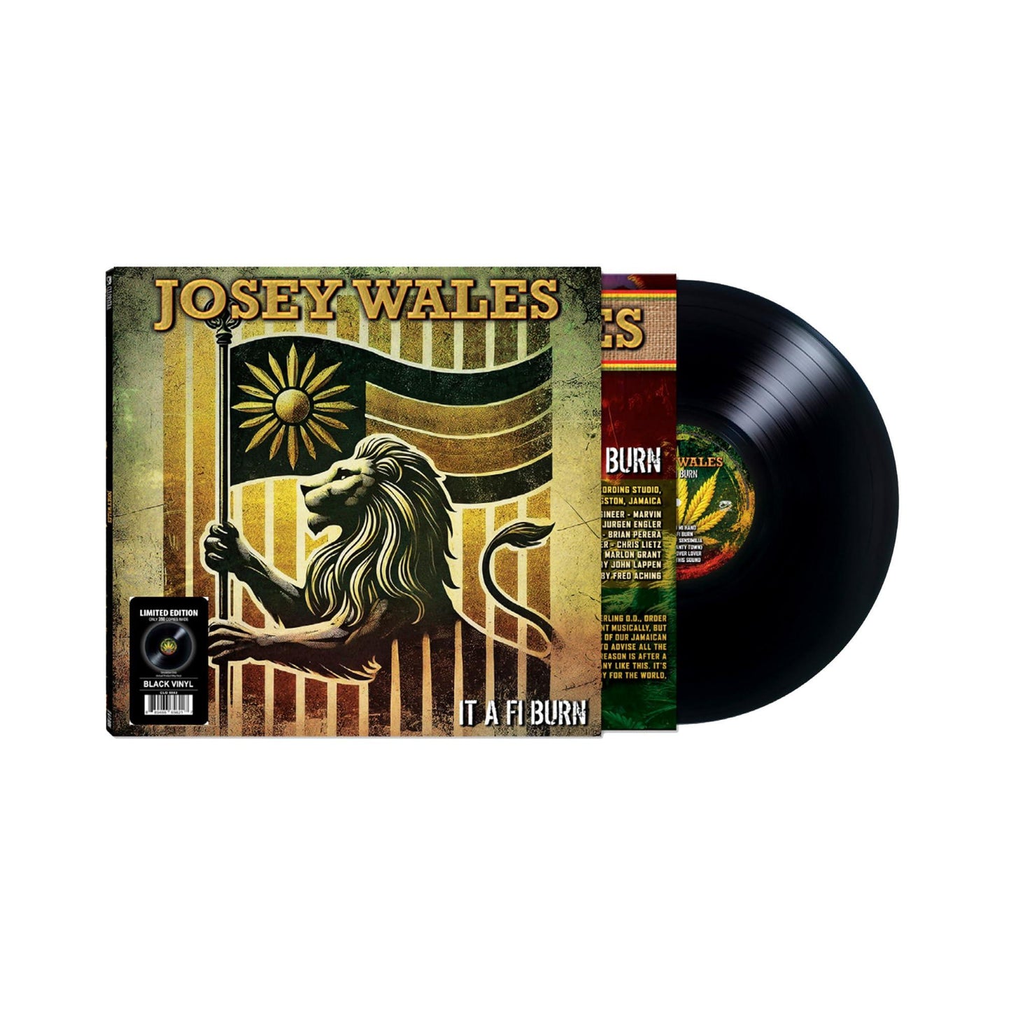 Josey Wales - It A Fi Burn - Lp