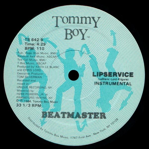Beatmaster - Lipservice - 12 Inch
