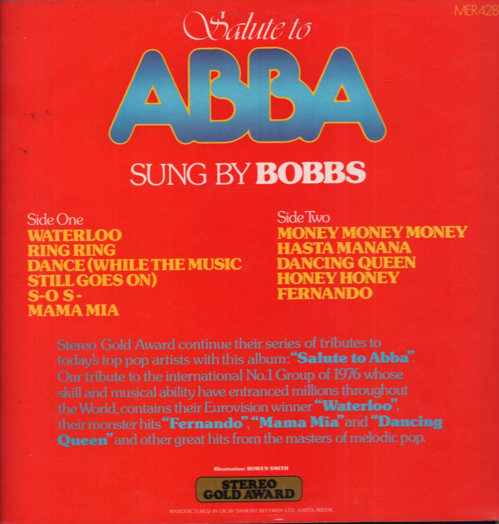 Bobbs - Salute To Abba - Lp