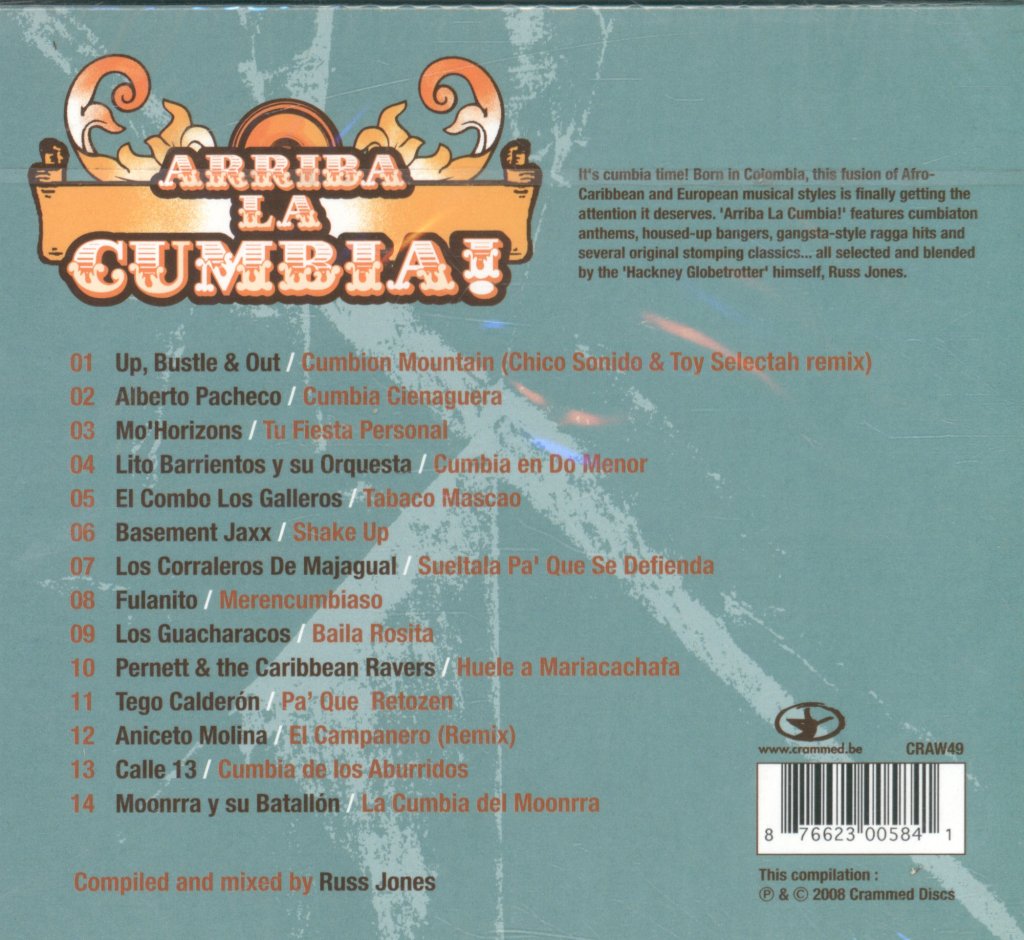 Various Artists - Arriba La Cumbia! - Cd