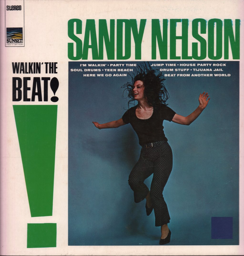 Sandy Nelson - Walkin' The Beat - Lp