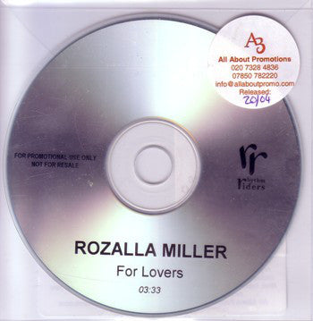 Rozalla Miller - For Lovers - Cdr