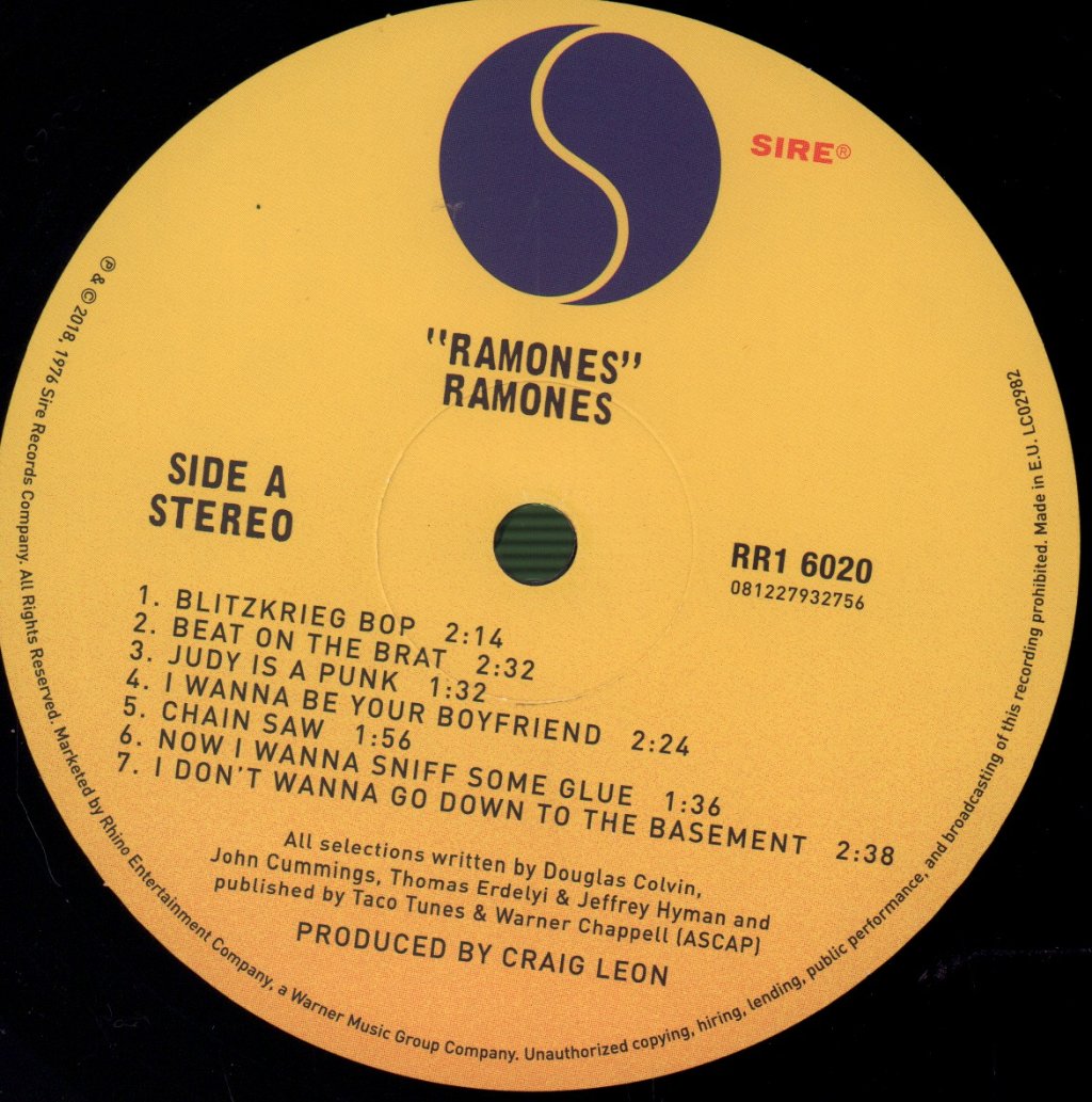 Ramones - Ramones - Lp