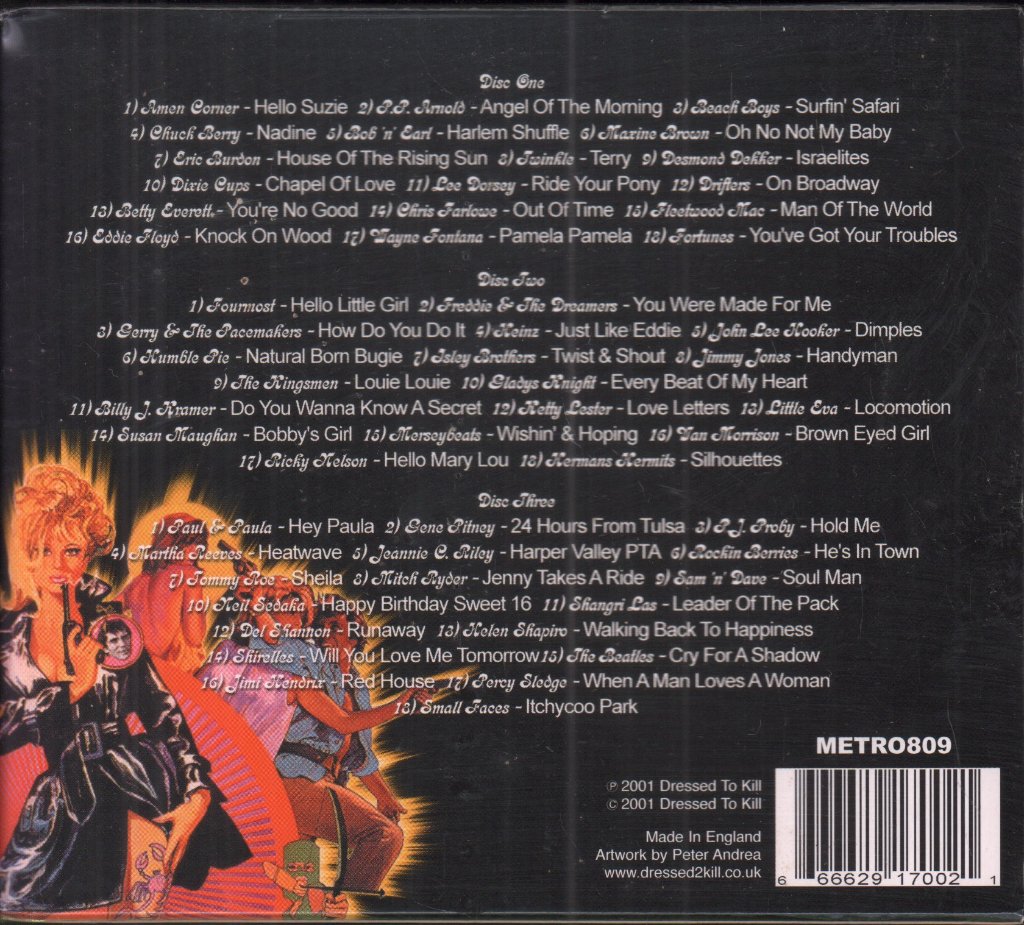 Various Artists - Shagadelic Hits Of The 60s - Cd Set