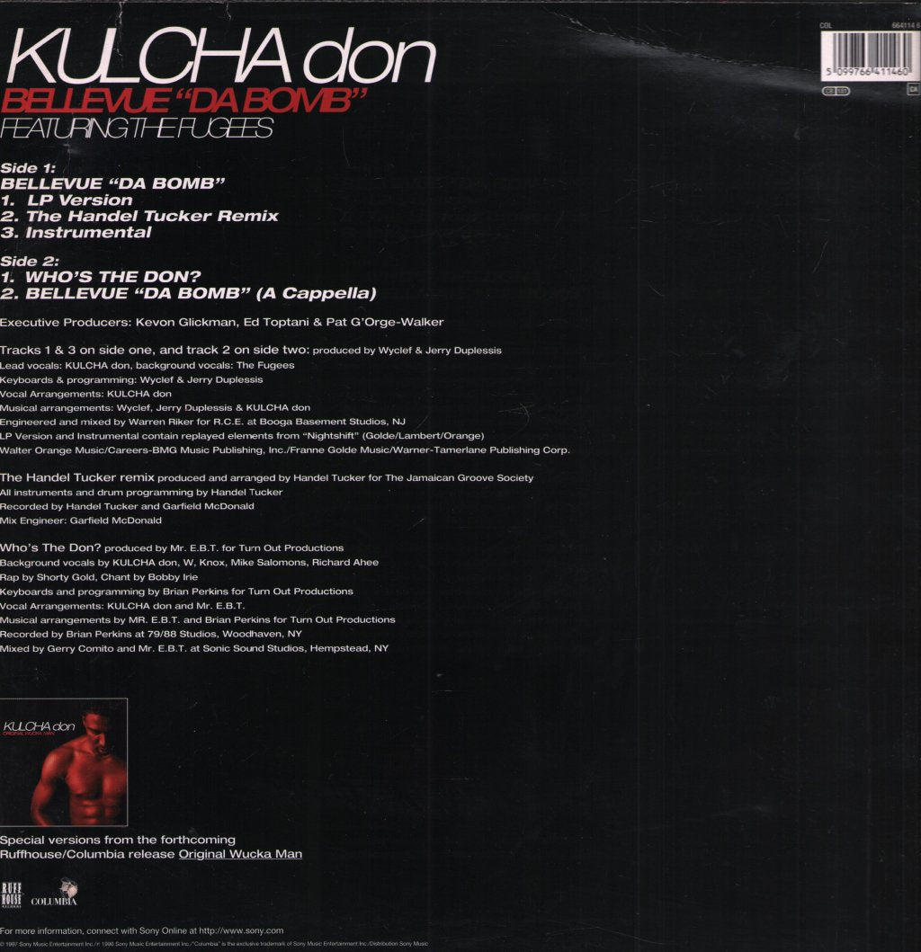Kulcha Don Featuring The Fugees - Bellevue "Da Bomb" - 12 Inch