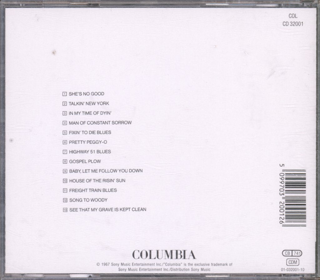 Bob Dylan - Bob Dylan - Cd
