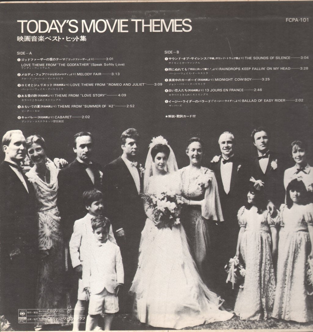 Various Artists - Today's Movie Themes - Lp
