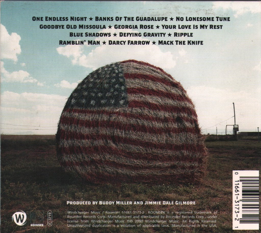 Jimmie Dale Gilmore - One Endless Night - Cd