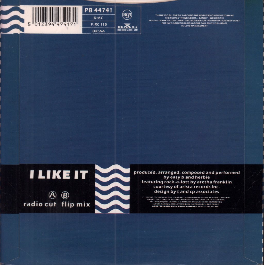 Djh Featuring Stefy - I Like It - 7 Inch