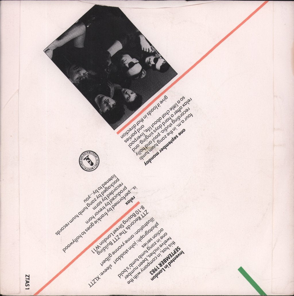 Frankie Goes To Hollywood - Relax - 7 Inch