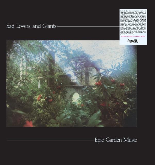 Sad Lovers And Giants - Epic Garden Music - Lp