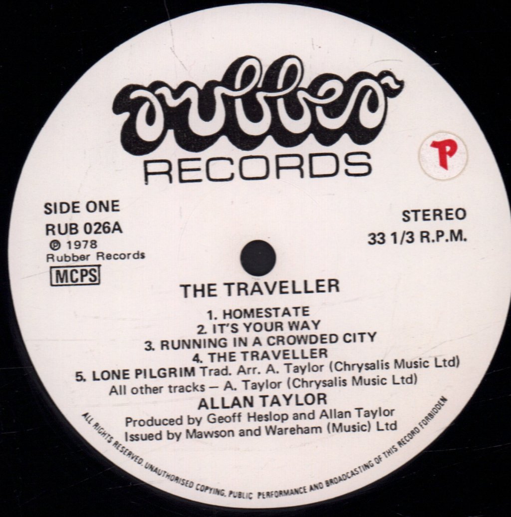 Allan Taylor - Traveller - Lp