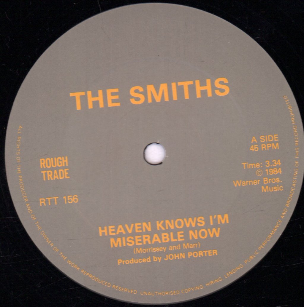Smiths - Heaven Knows I'm Miserable Now - 12 Inch