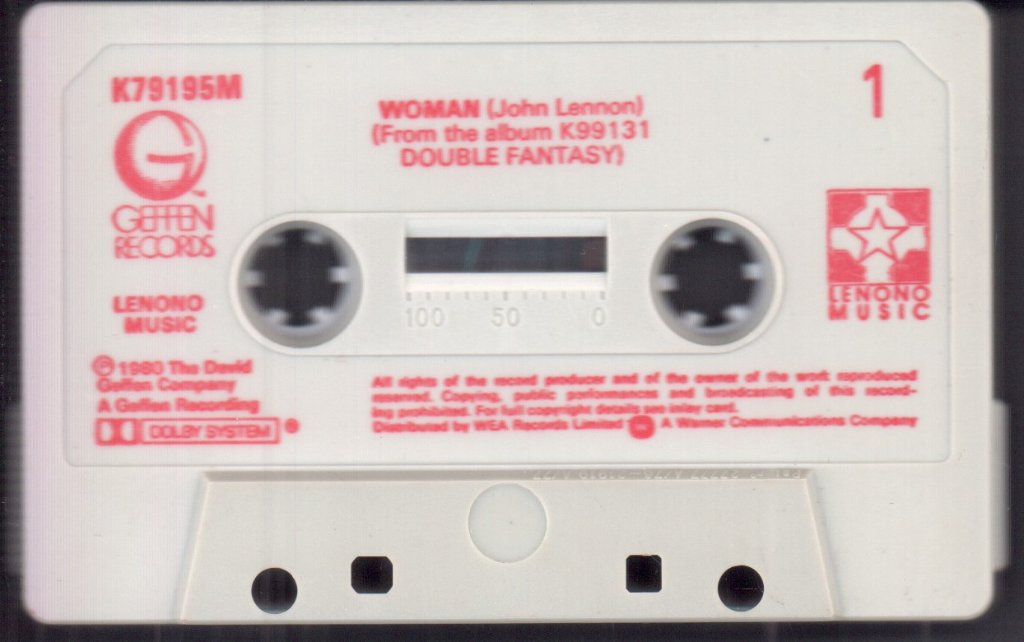 John Lennon - Woman - Cassette