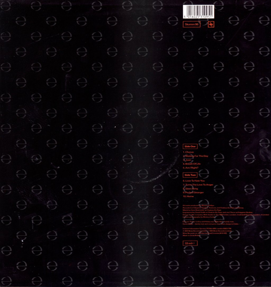 Erasure - Chorus - Lp