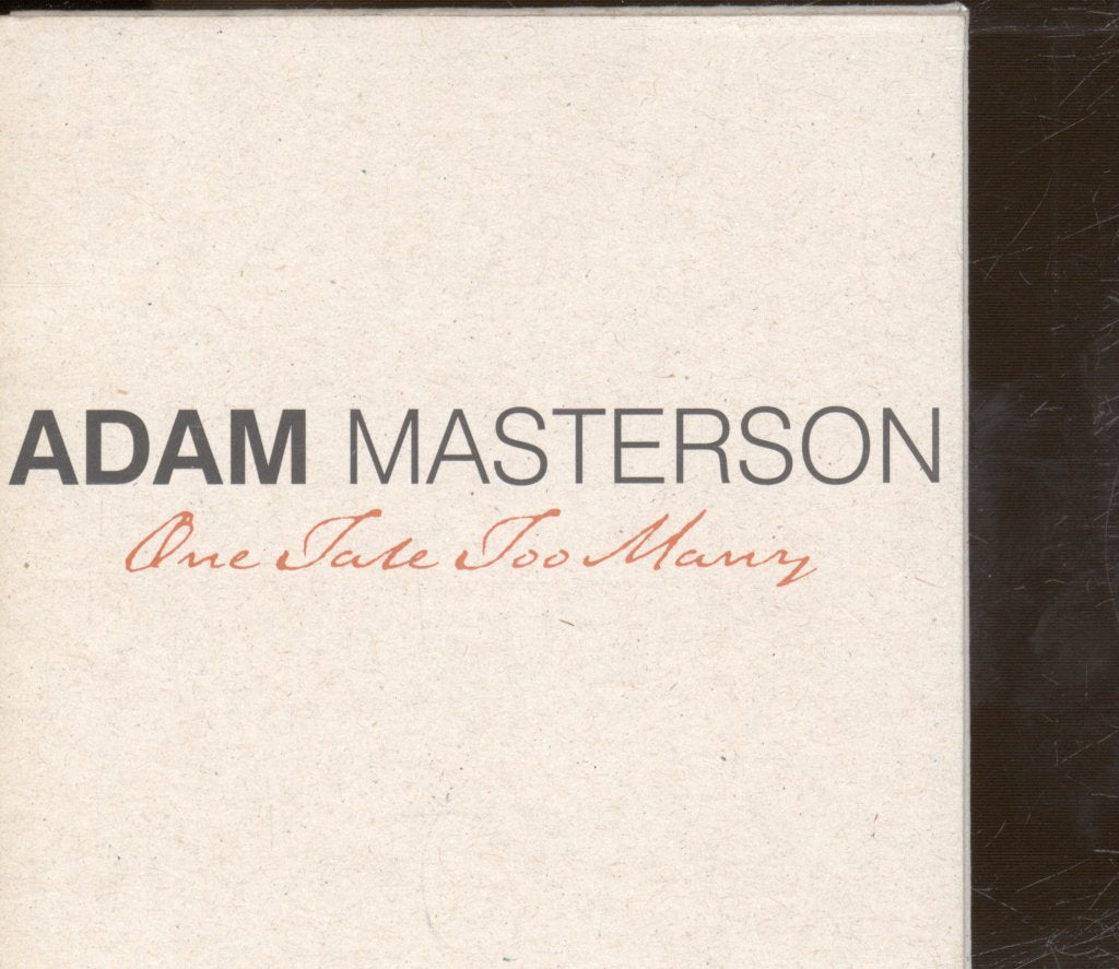 Adam Masterson - One Tale Too Many - Cd