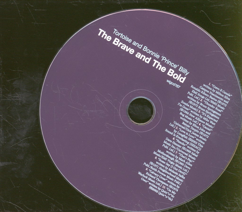Tortoise And Bonnie Prince Billy - Brave And The Bold - Cd