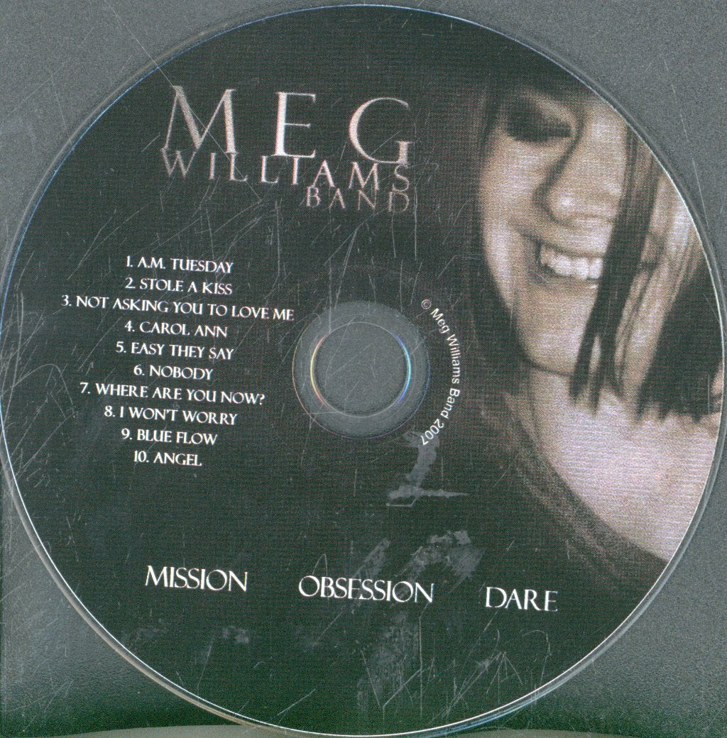 Meg Williams Band - Mission Obsession Dare - Cd