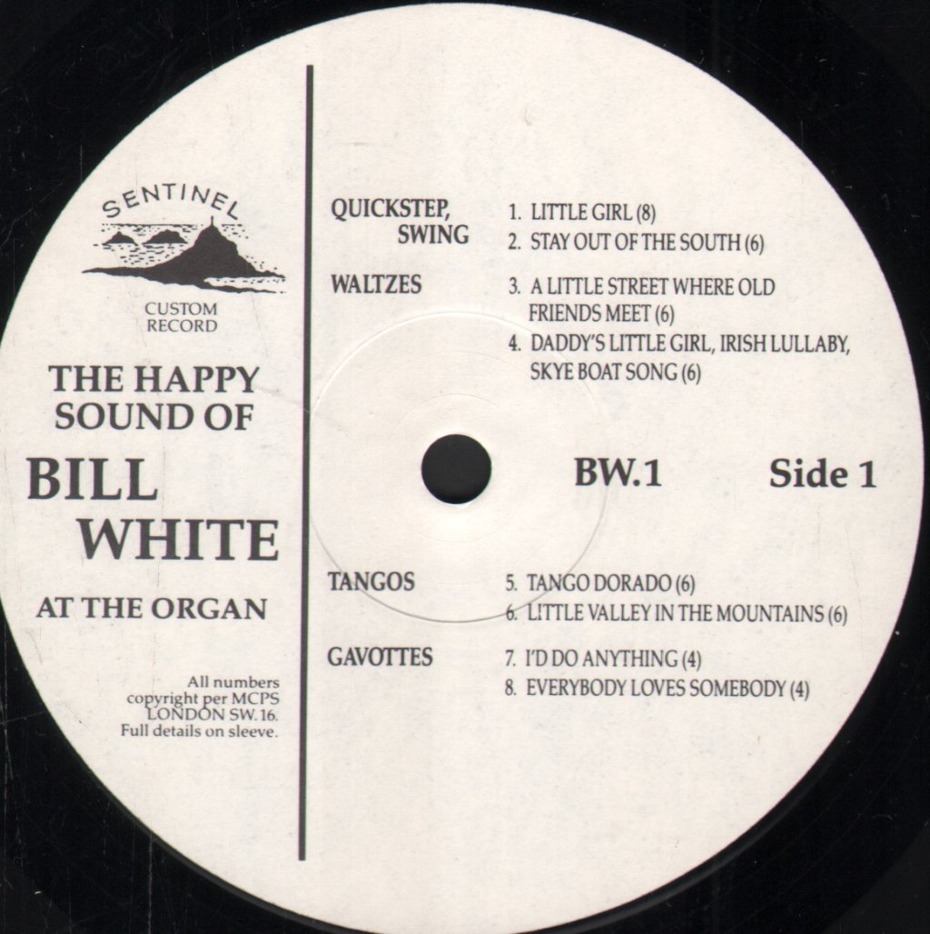 Bill White - Dance To The Happy Sound of Bill White - Lp