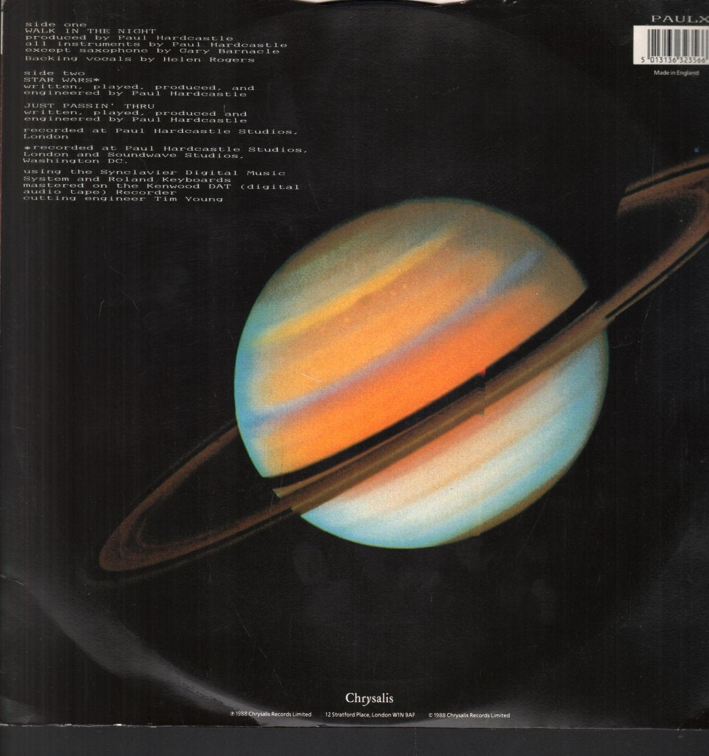 Paul Hardcastle - Walk In The Night - 12 Inch