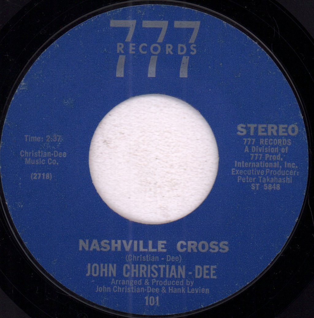 John Christian-Dee - Open Gates Of Heaven - 7 Inch