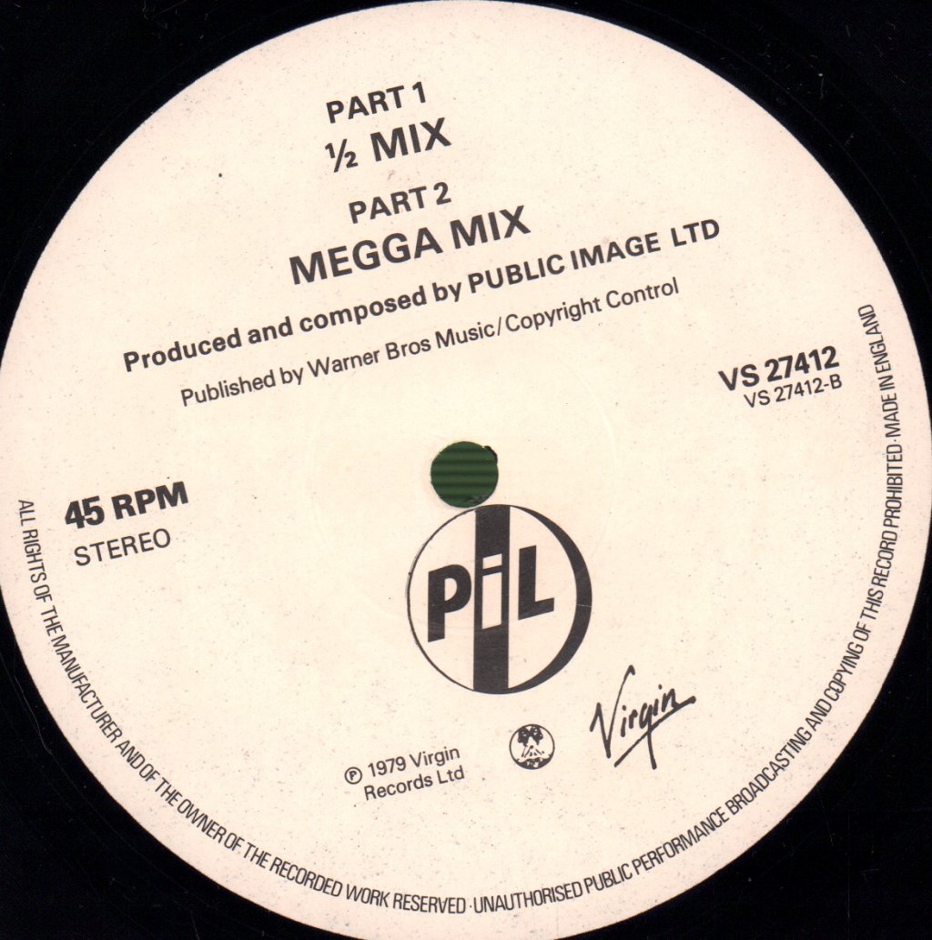 Public Image Limited - Death Disco - 12 Inch