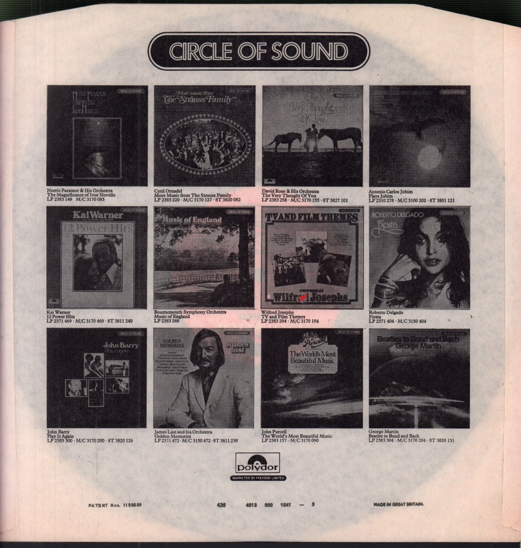 Bournemouth Symphony Orchestra - Music Of England - Lp