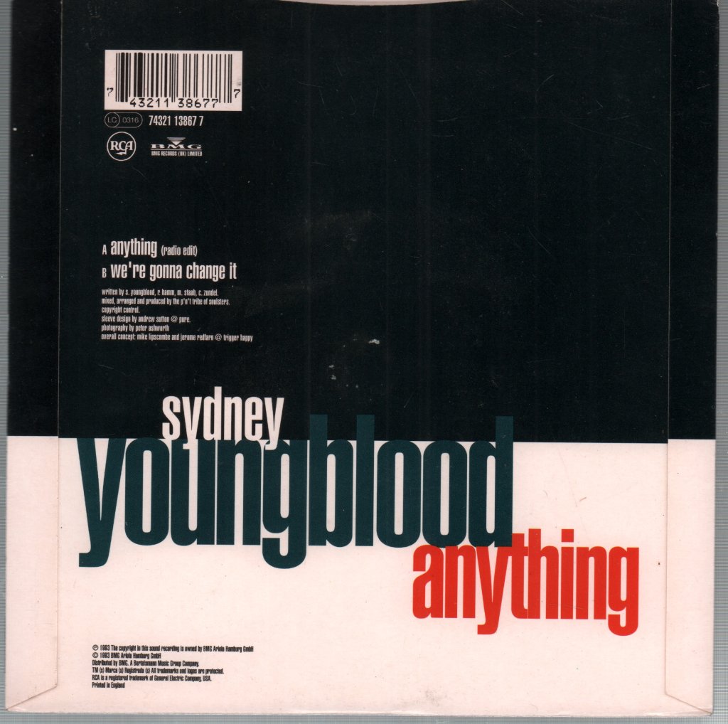 Sydney Youngblood - Anything - 7 Inch