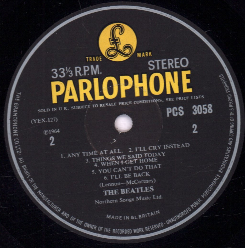 Beatles - A Hard Day's Night - Lp