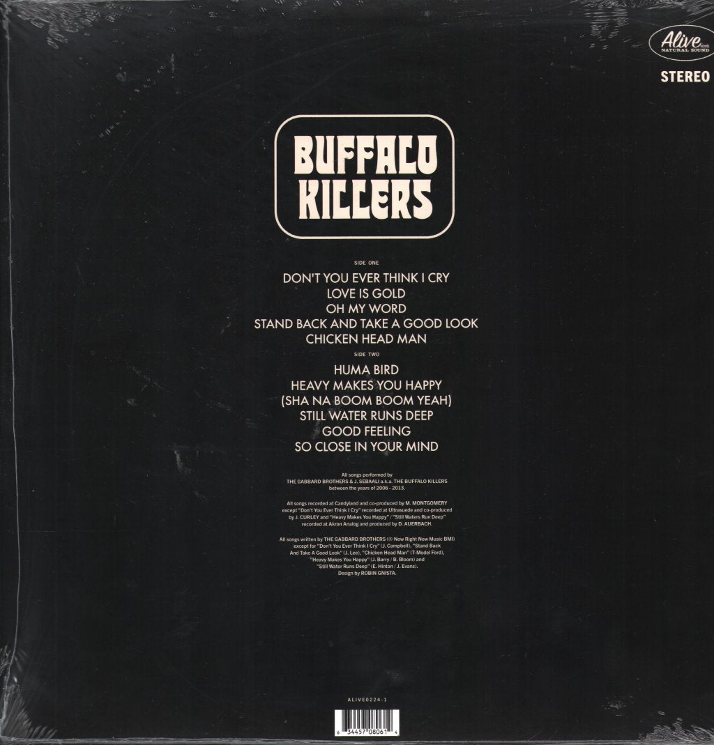 Buffalo Killers - Stay Tuff With Buffalo Killers (Lost Cuts) - Lp