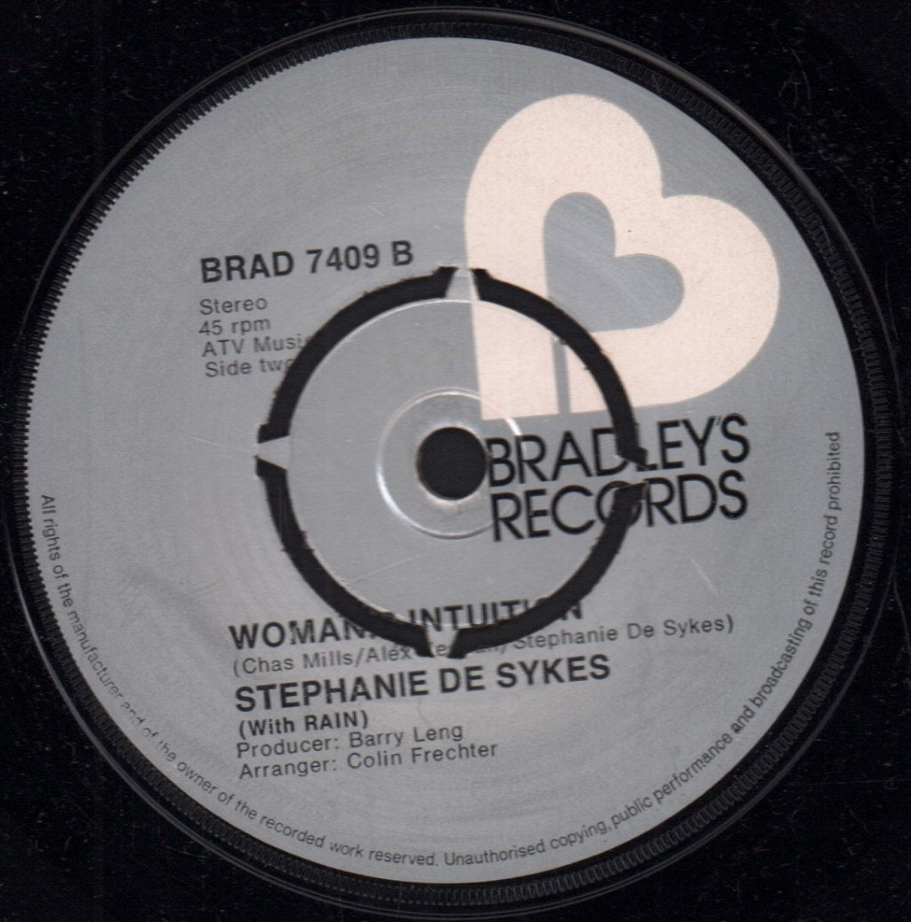 Stephanie De Sykes - Born With A Smile On My Face - 7 Inch