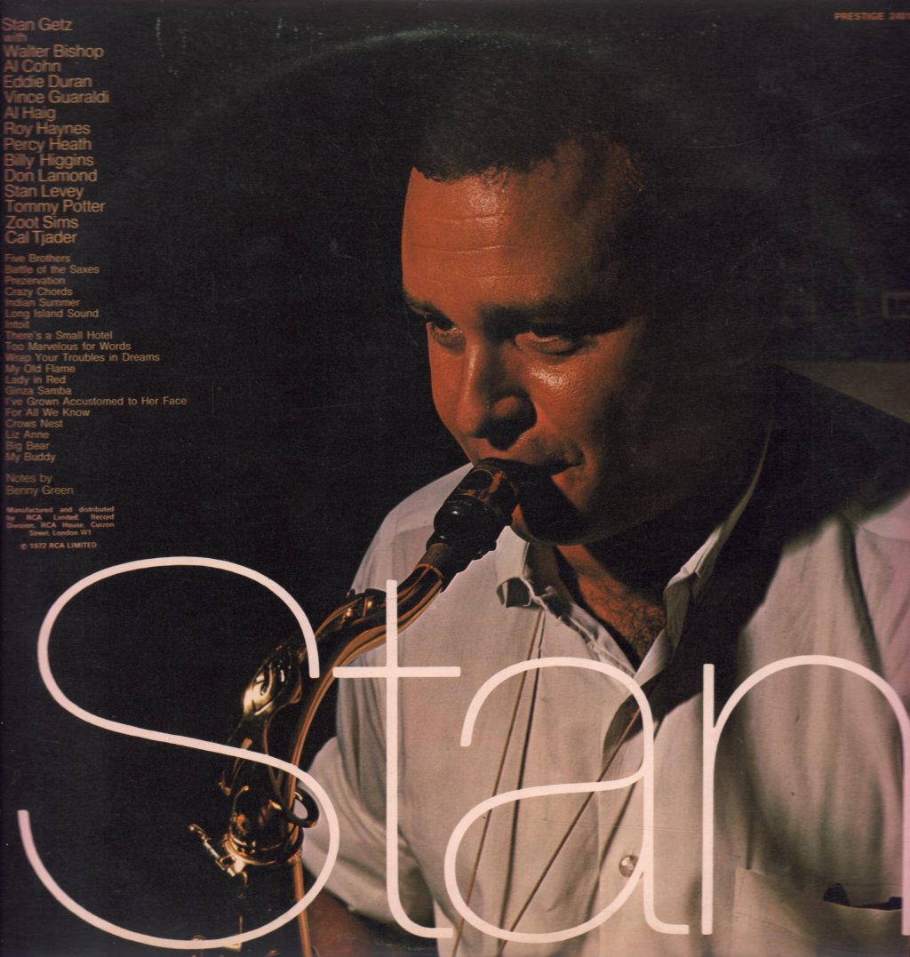 Stan Getz - Stan Getz - Double Lp