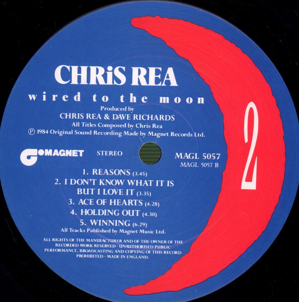 Chris Rea - Wired To The Moon - Lp