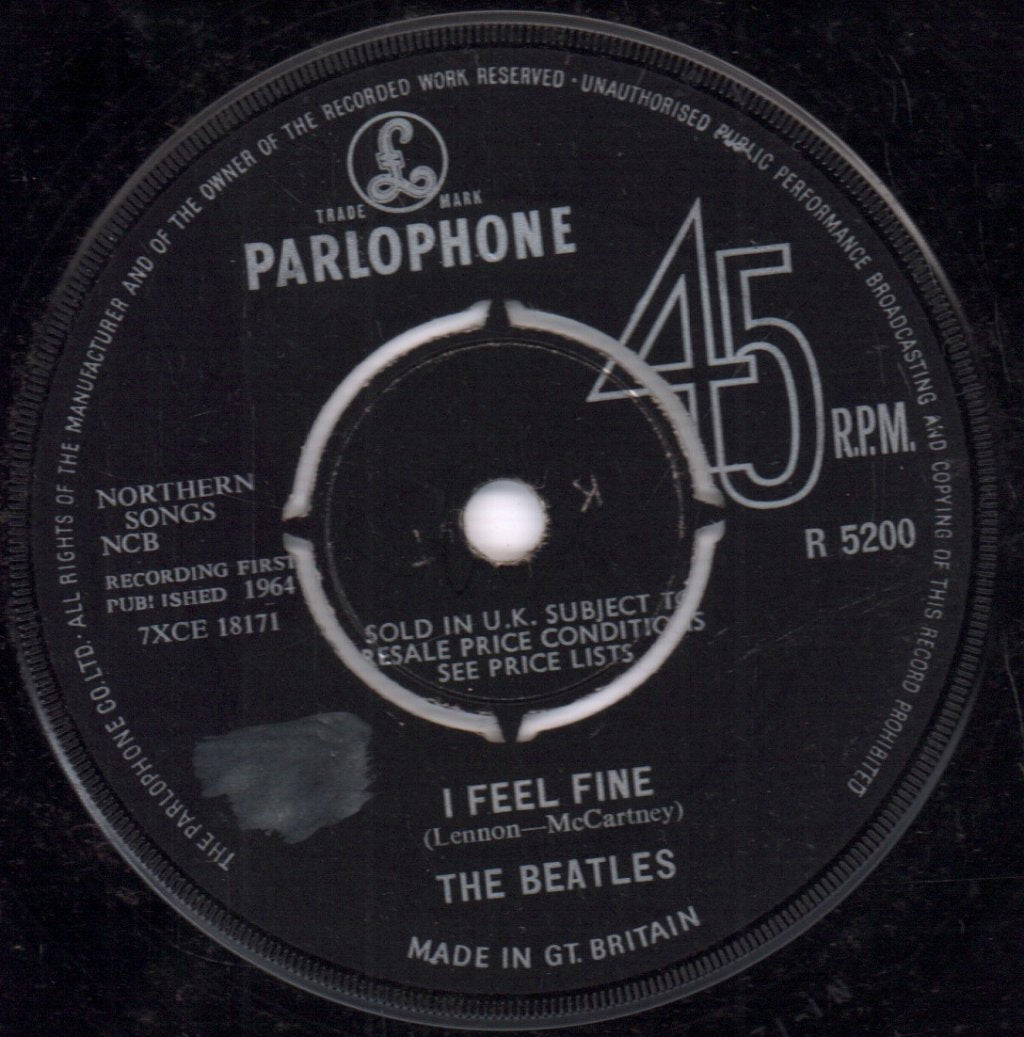 Beatles - I Feel Fine - 7 Inch
