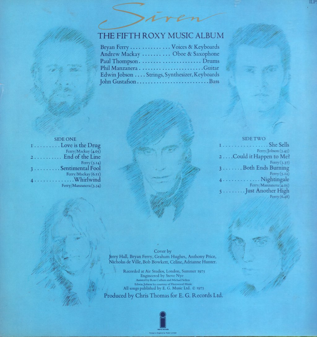 Roxy Music - Siren - Lp