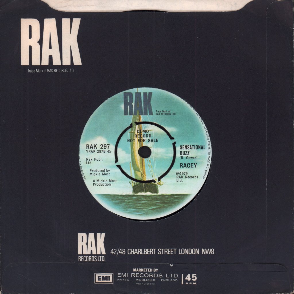 Racey - Boy Oh Boy - 7 Inch