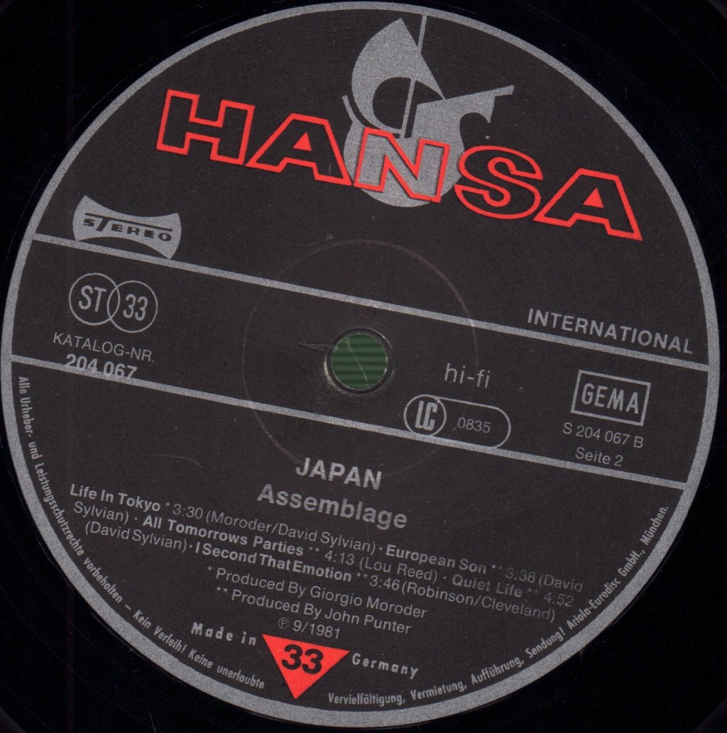 Japan - Assemblage - Lp