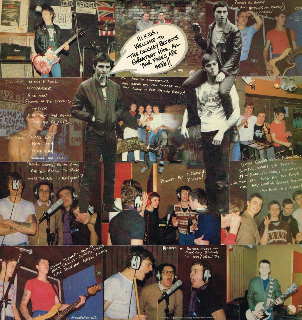Cockney Rejects - Greatest Hits Vol 1 - Lp