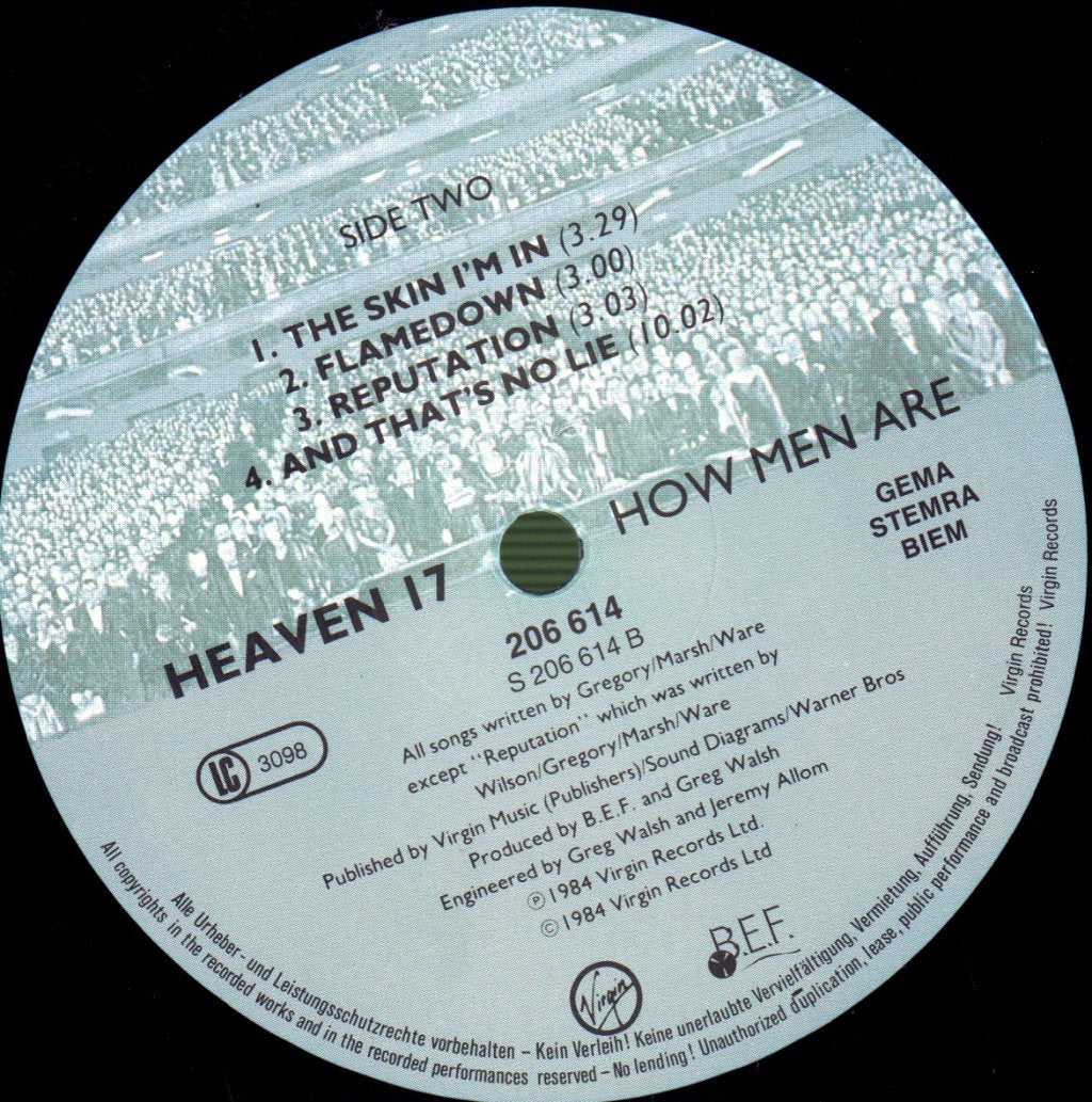 Heaven 17 - How Men Are - Lp